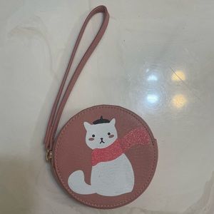 🌺Cute Cat Wristlet